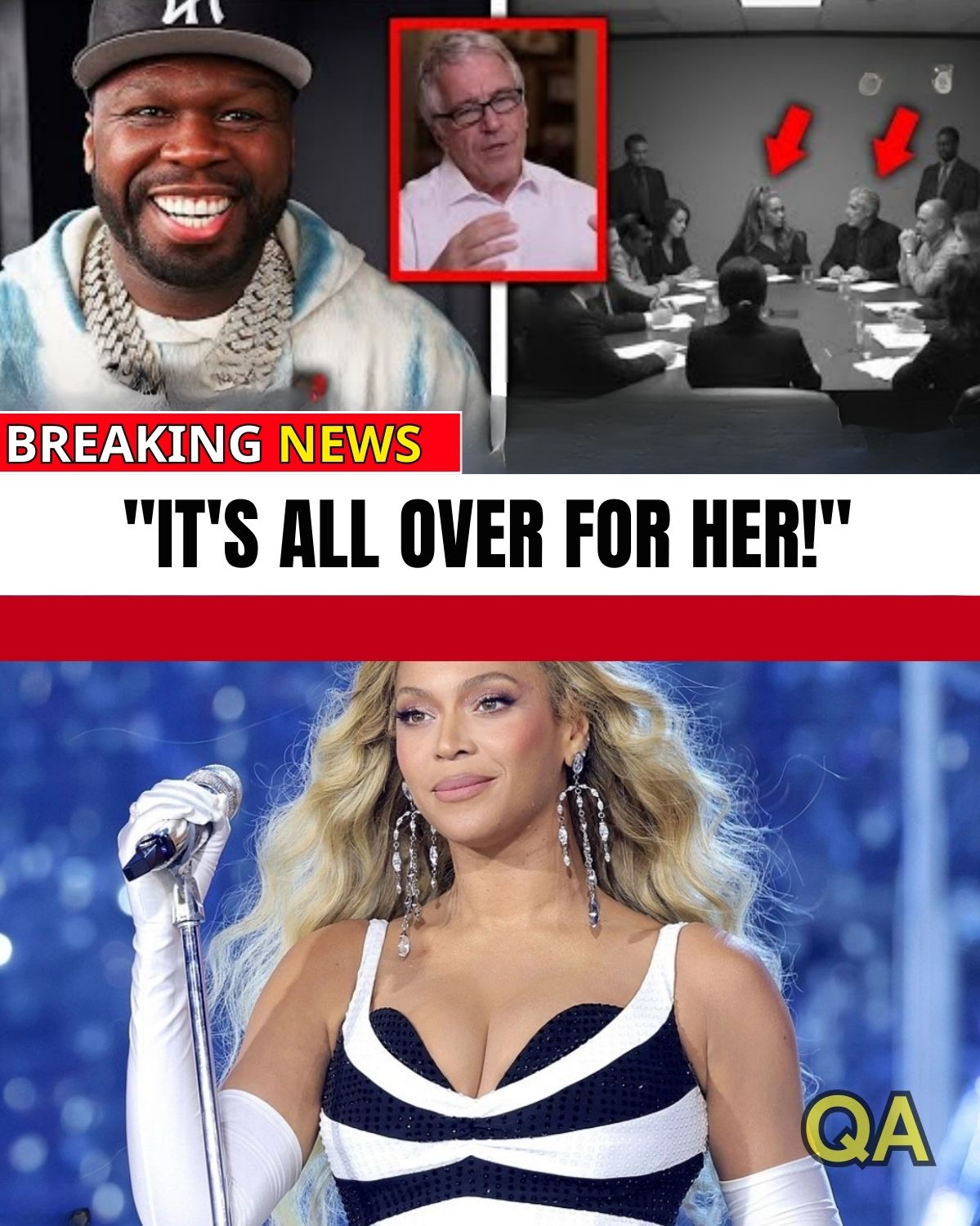 HT6. 50 Cent Officially Announces Explosive Documentary “Exposing the Hidden Truth” About Beyoncé — Shocking Evidence Allegedly Linked to Epstein Island