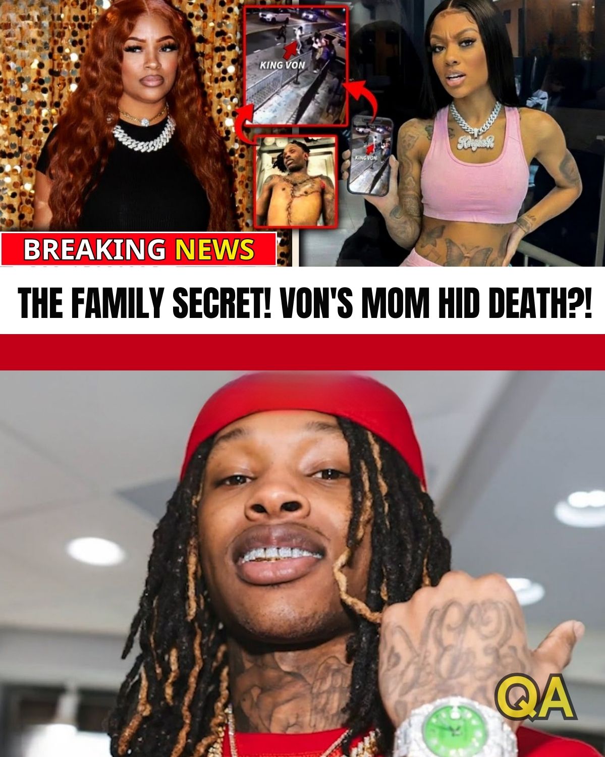 HT6. “That person wasn’t a stranger…” – Von’s sister hints at the identity behind his d**th, sending chills down everyone’s spine