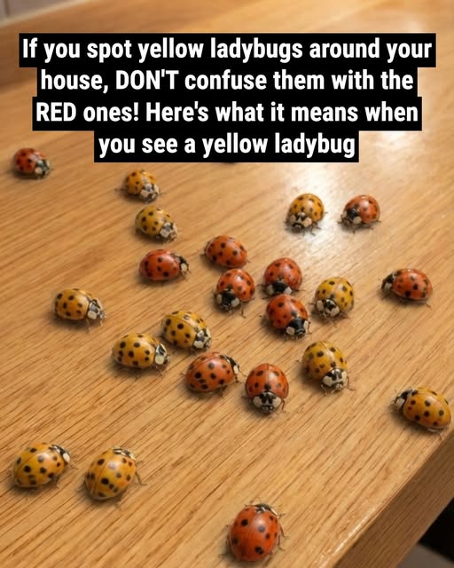HT1. What It Means If You See a Yellow Ladybug