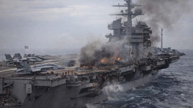HT6. USS Abraham Lincoln Naval Giant Under Attack