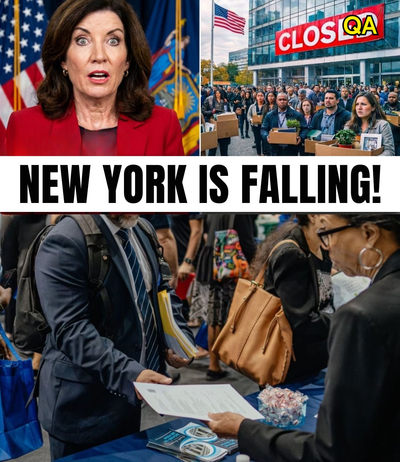 HT6. NYC Adds Just 956 Jobs in First Half of Year: Is Governor Hochul Facing a Full-Blown Economic Crisis?