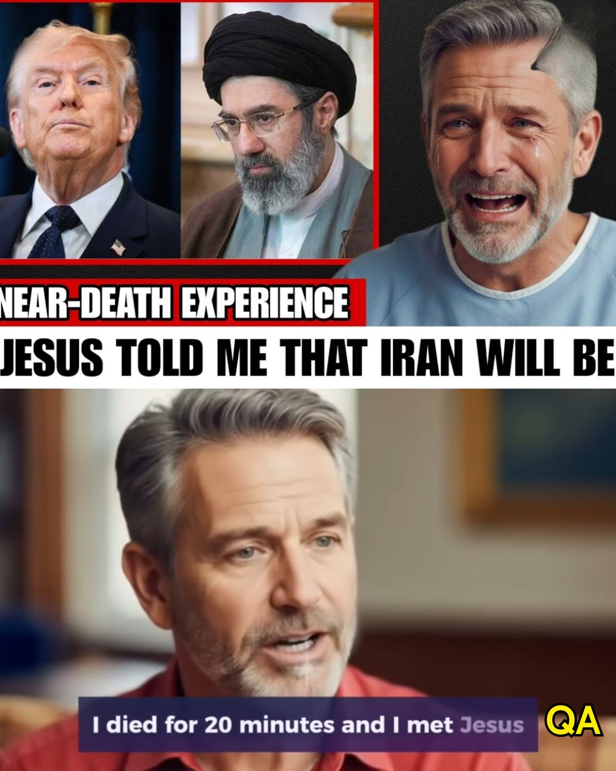 HT6. Man Dies & Jesus Show Him What’s Coming For Iran New Leader If He Don’t Surrender To America
