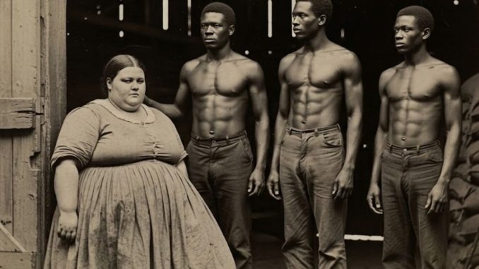 HT6. The Plantation Lady Gave Her Obese Daughter to 3 Slaves… What Happened to Her Body in the Barn