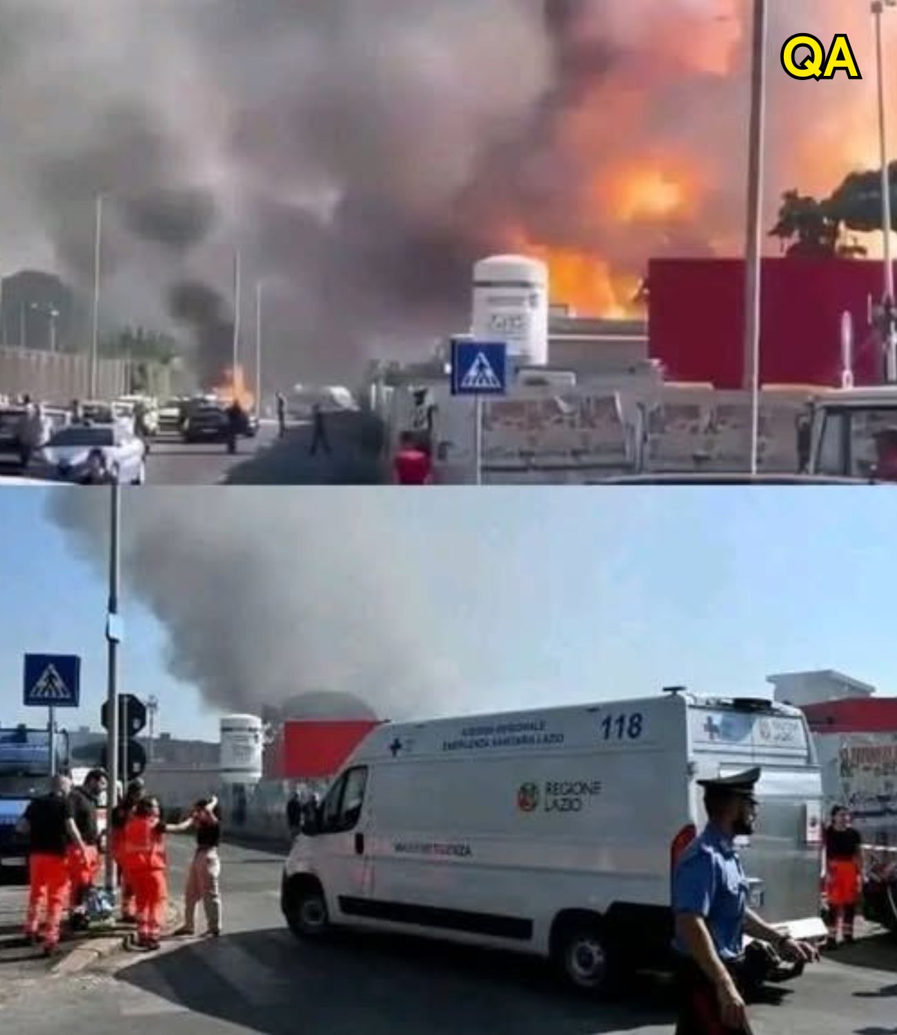 HT7. At least 27 people have already been injured in the incident at… See more