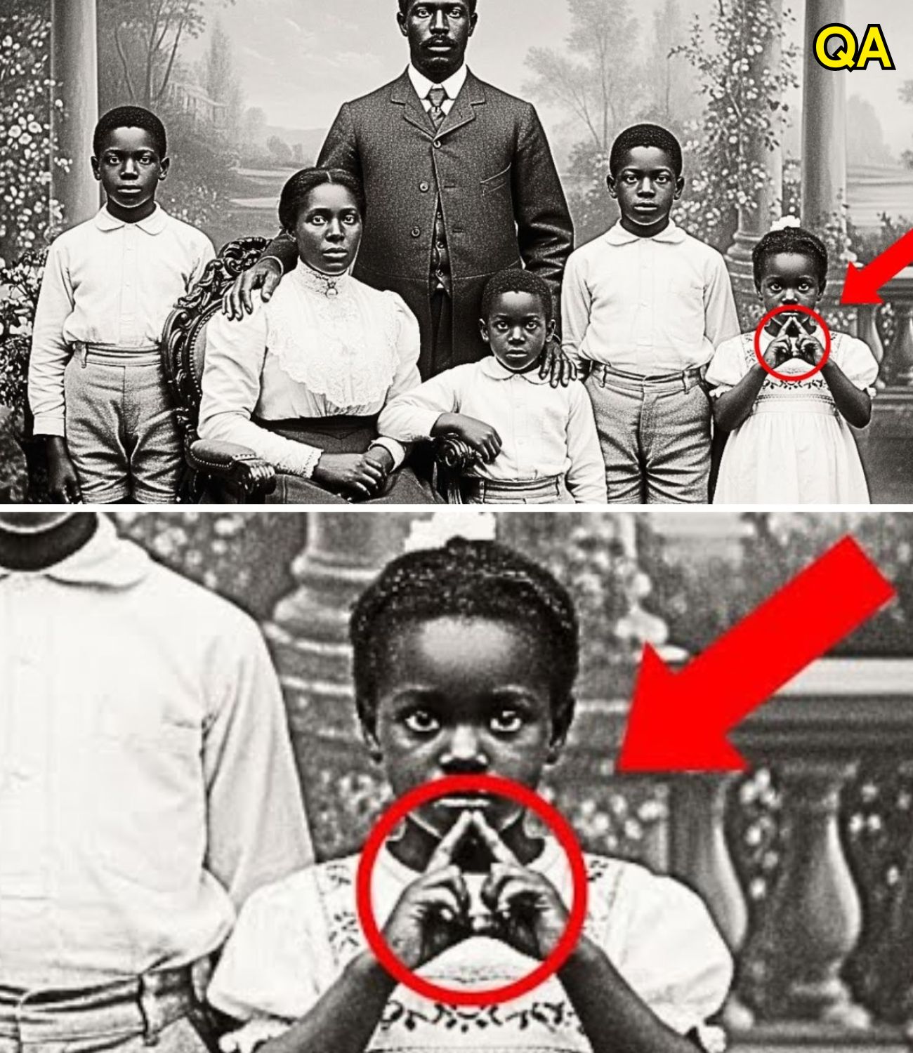 HT6. It Was Just a Family Photo—But Look Closely at One of the Children’s Hands