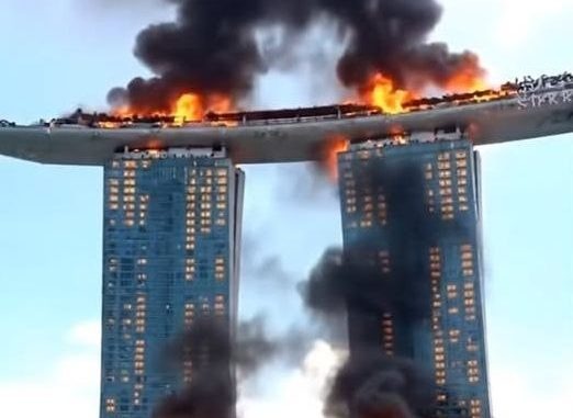 HT10. Breaking News: Major Fire Erupts in Iconic High-Rise Complex