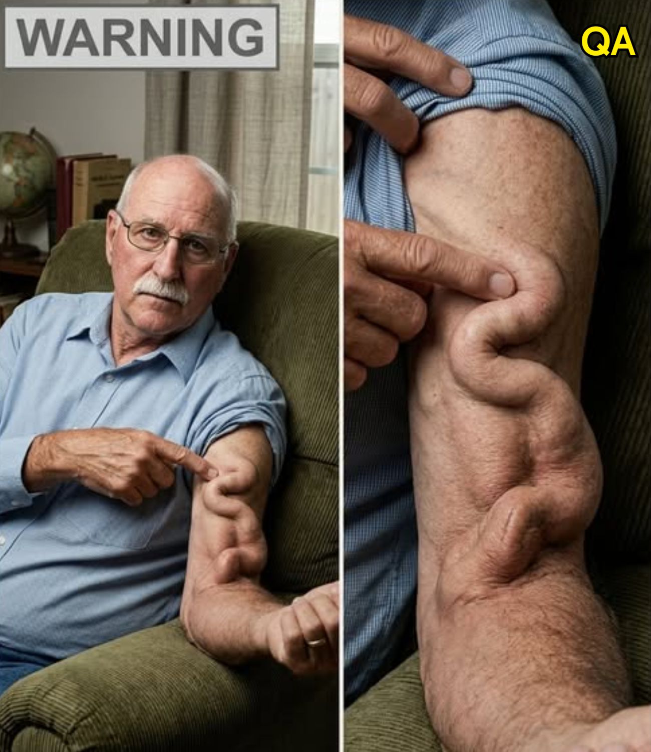 HT10. A man goes to stretch and ends up feeling a sharp pain in his arm, it was a ca… See more