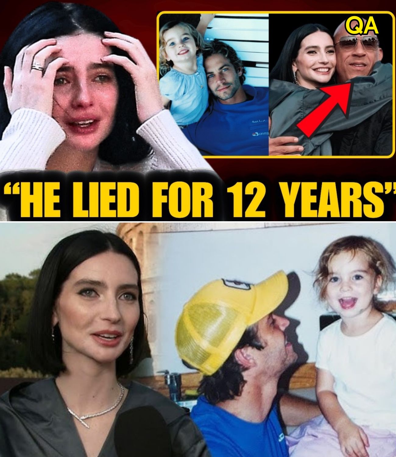 HT6. Paul Walker’s Daughter Finally Exposes Vin Diesel’s Dark Secret