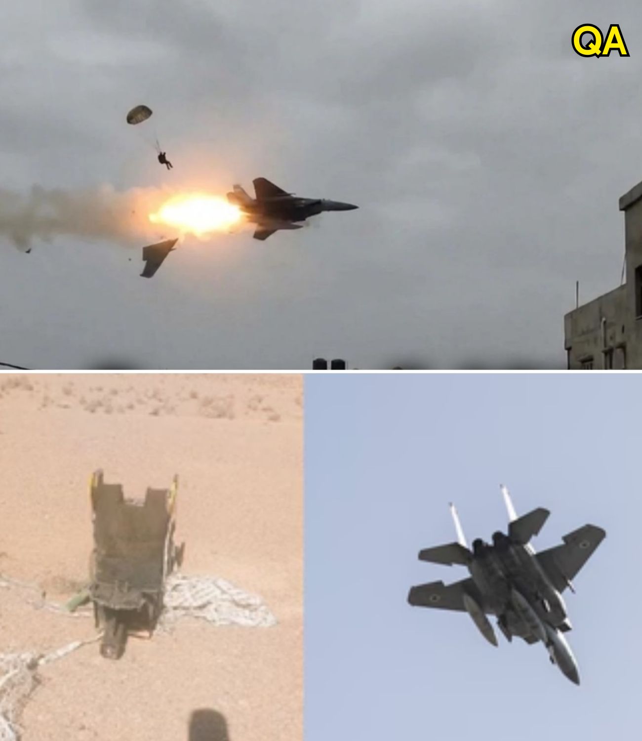 HT6. Heart-Stopping Drama Over Iran: U.S. F-15 Shot Down, One Pilot Rescued, Desperate Hunt Continues for the Second in Enemy Territory