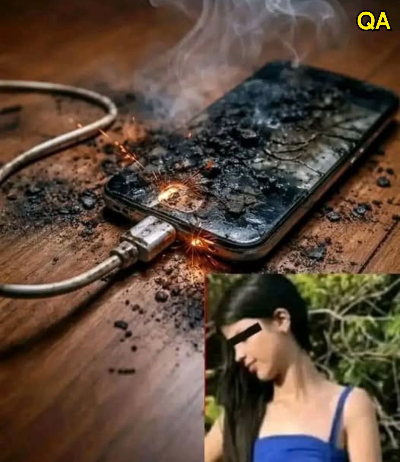 HT1. Warning never put the charger like this po… see more.