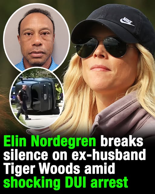 HT7. Elin Nordegren breaks silence on ex-husband Tiger Woods amid shocking DUI arrest