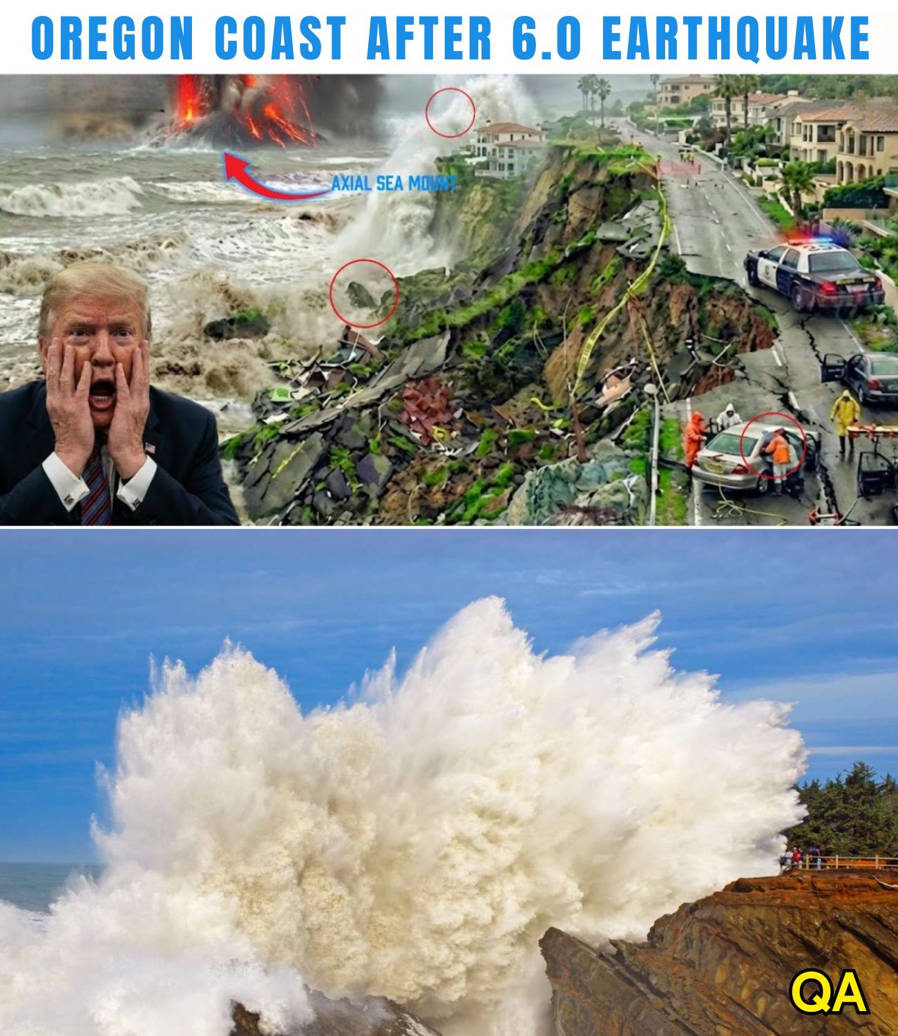 HT6. Oregon Coast Shaken to Its Core as 6.0 Earthquake Sparks Monster Waves — Is Axial Volcano Joining the Party?