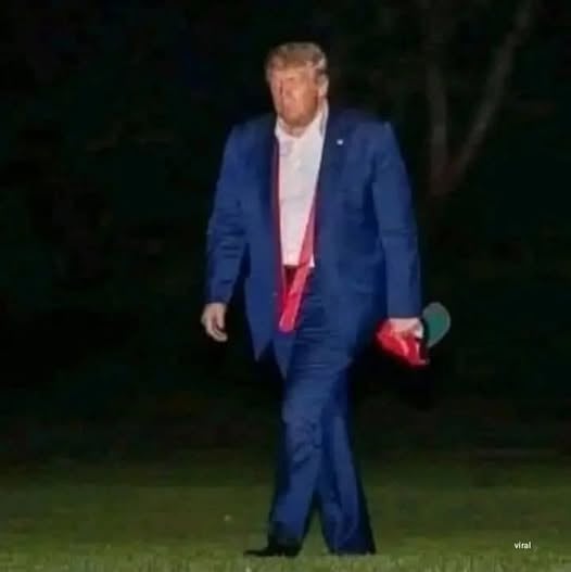 HT14. Late-Night Sighting: Trump Spotted With Mysterious Item