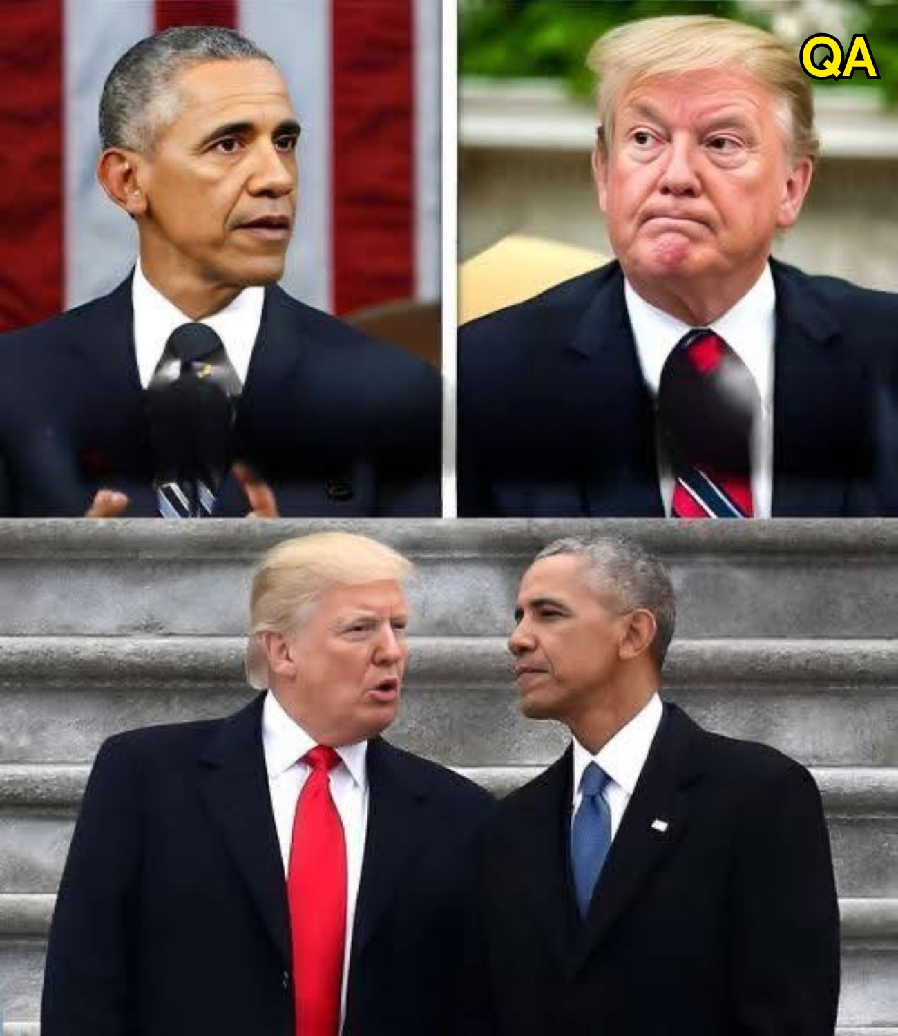 HT14. Trump and Obama Go Head To Head In The Greatest Political Showdown Ever Captured On Camera