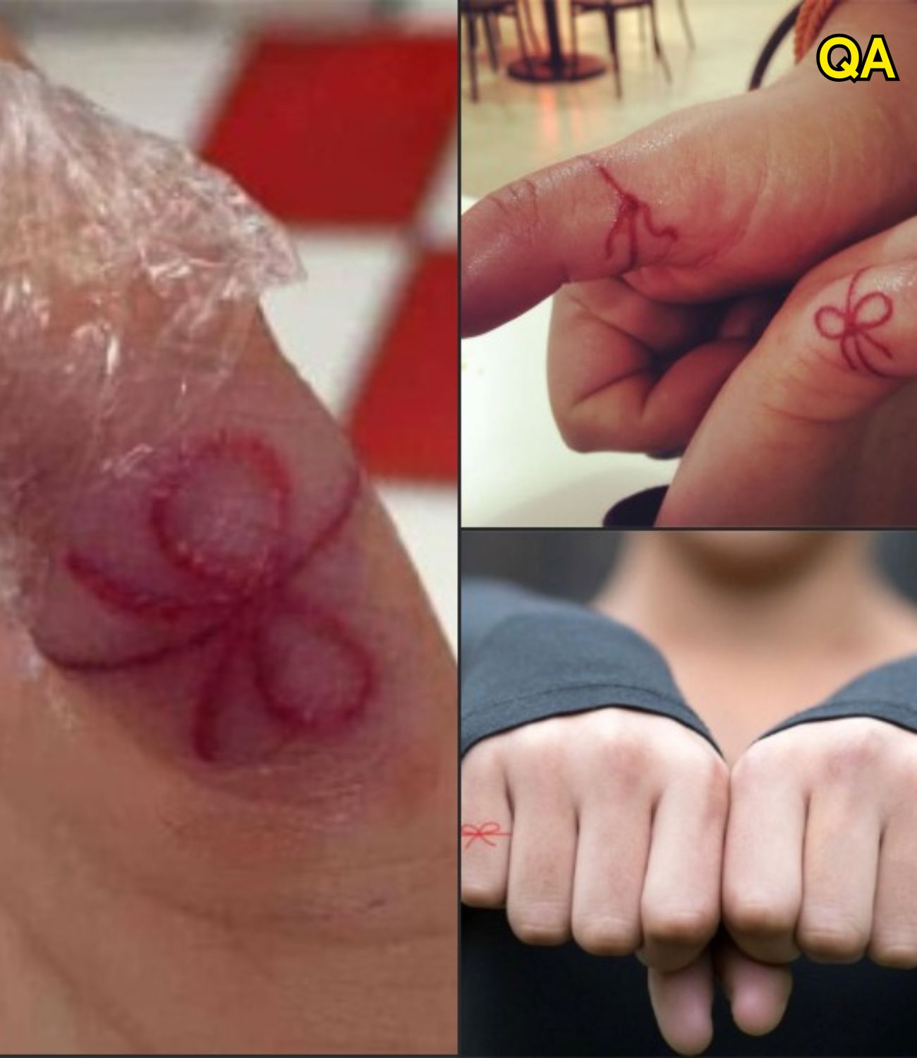 HT1. Red string tattoo on hand: Here’s what it means