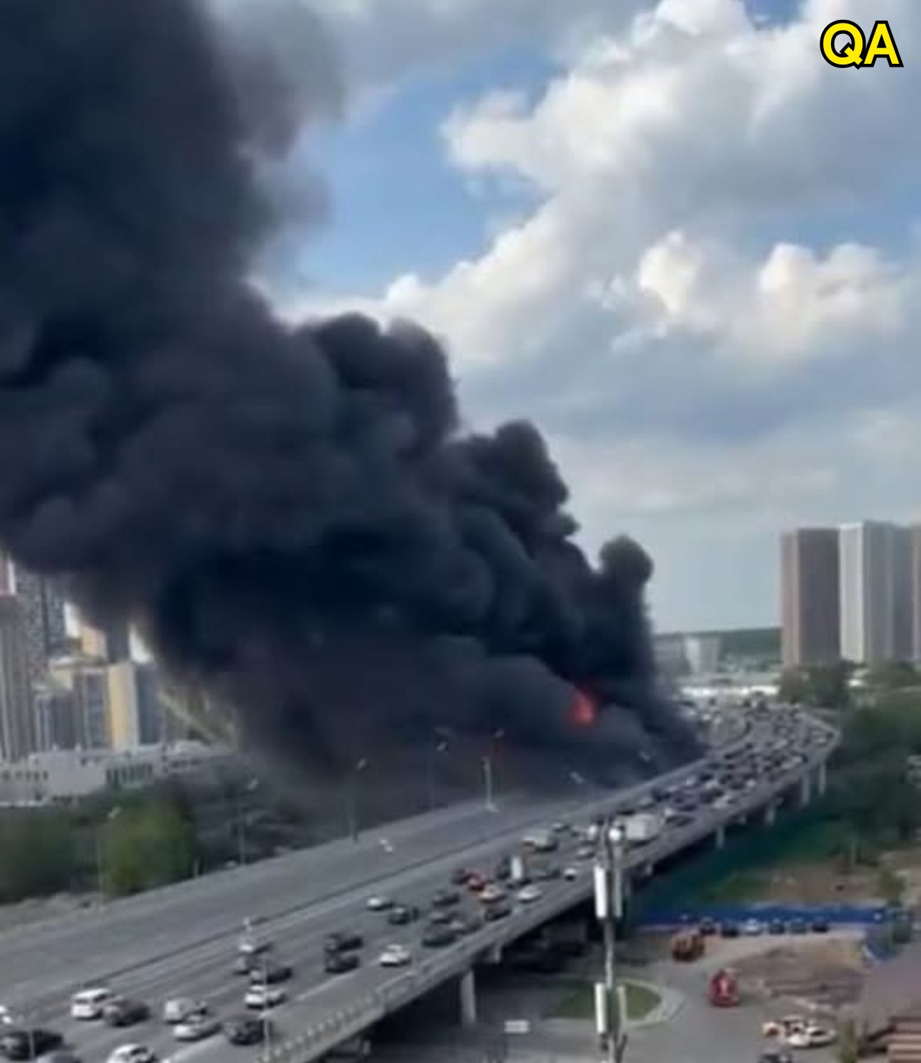 HT1. Breaking news A major fire broke out in… See more