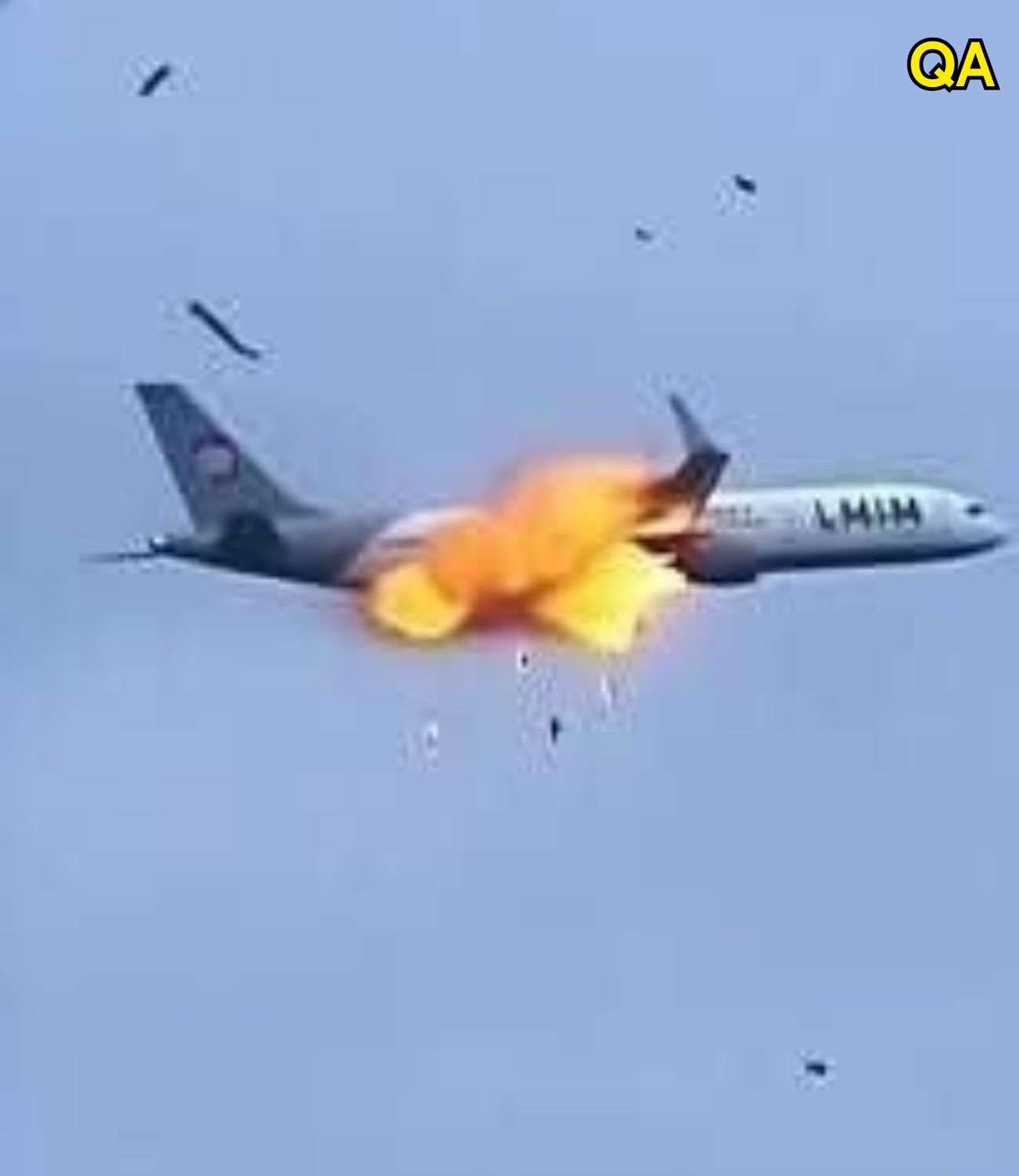 HT1. RIGHT NOW, PLANE WITH MORE THAN 244 ONBOARD JUST CRASH… See more