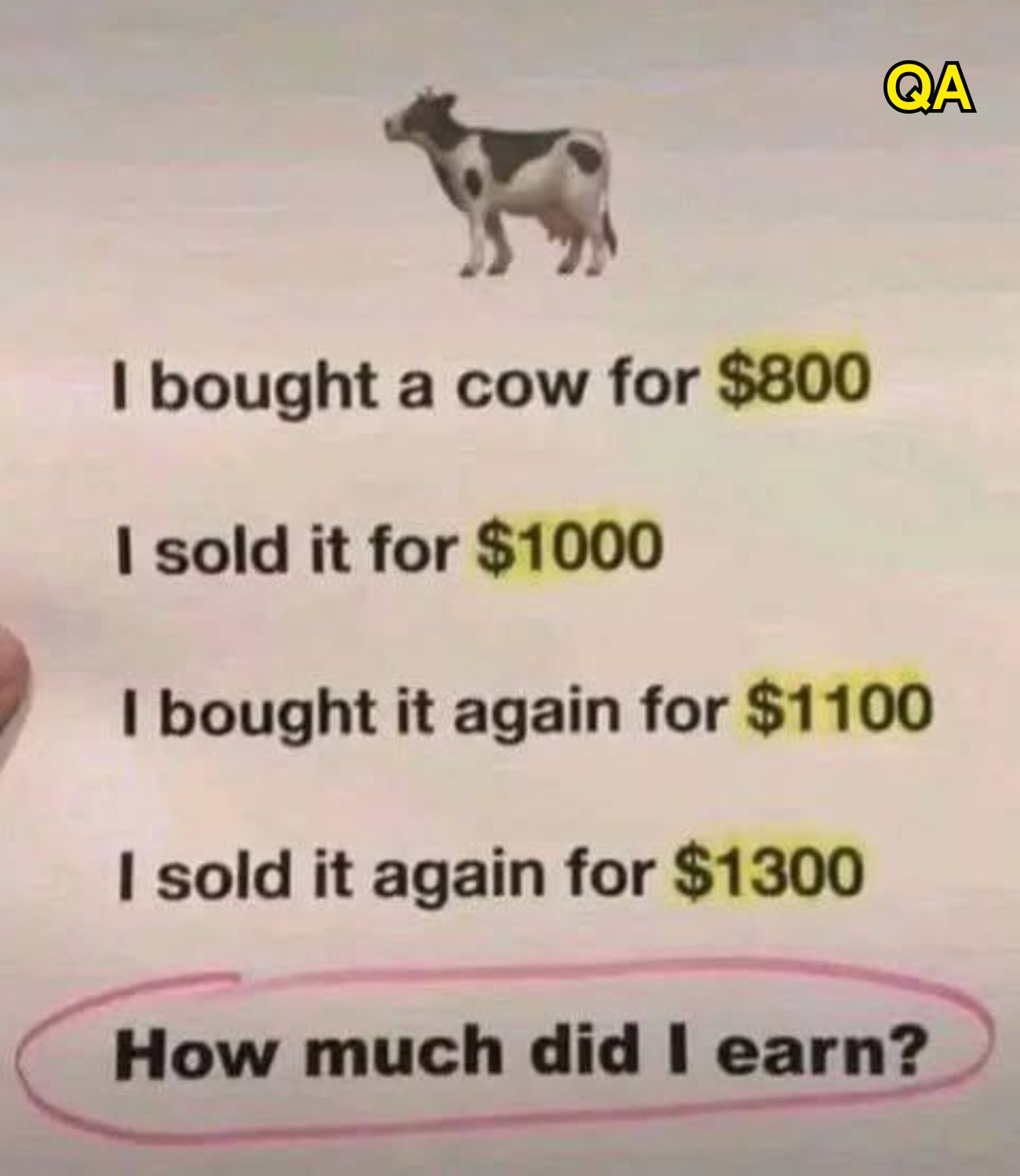 HT6. This Simple Cow Puzzle Is Tricking Everyone