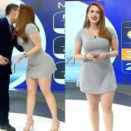 HT1. TV HOST SUFFERS DEVASTATING WARDROBE MALFUNCTION DURING LIVE BROADCAST
