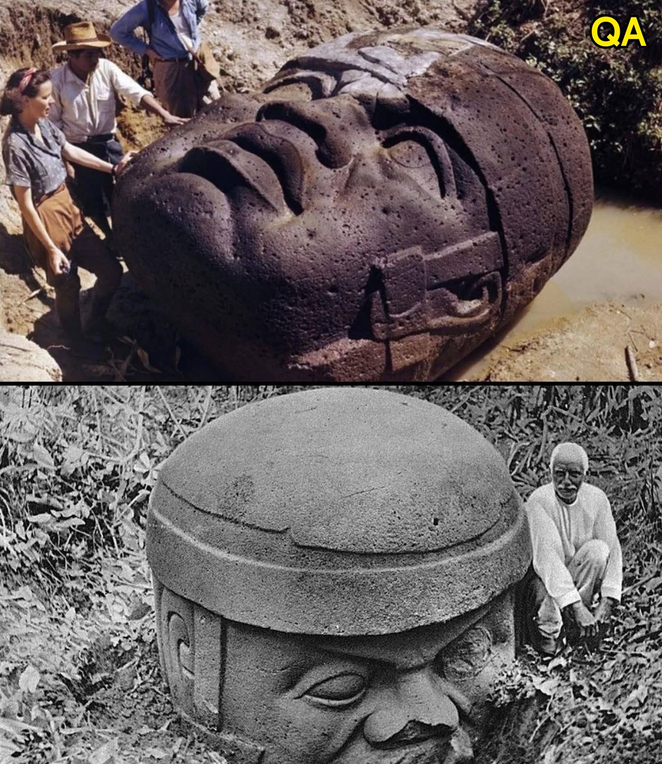 HT1. The Olmecs Moved Massive Stone Heads Across Jungles Without Wheels or Animals