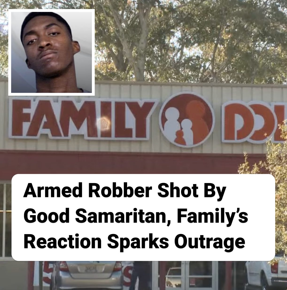 HT1. Armed Robber Shot By Good Samaritan, Family’s Reaction Sparks Outrage