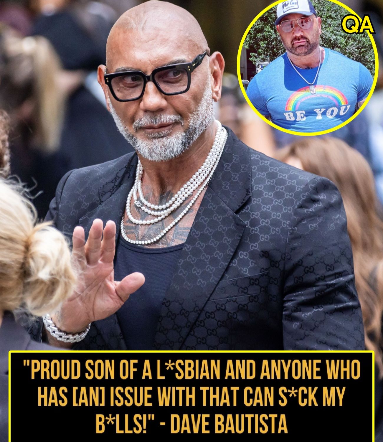 HT1. Dave Bautista Defends His Family with Fiery Statement, Sparking Strong Reactions Online