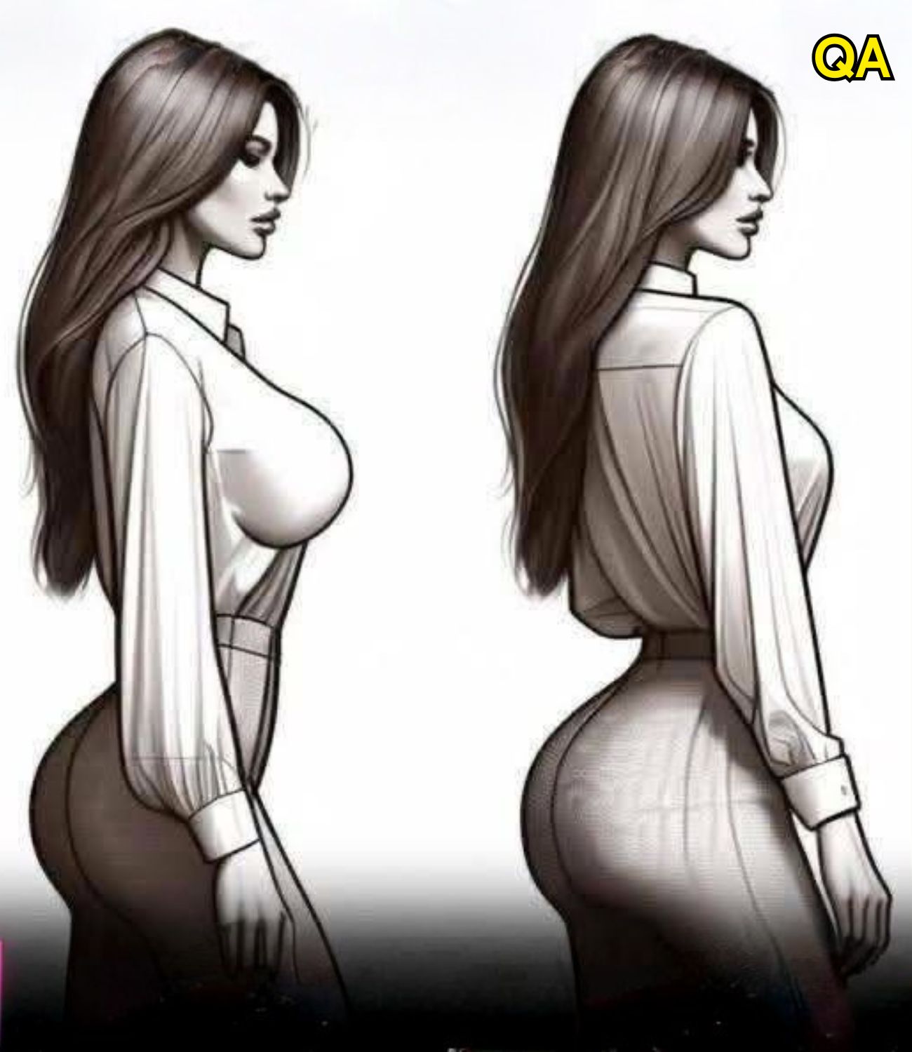HT6. If a woman has small breasts, it means that her part int…