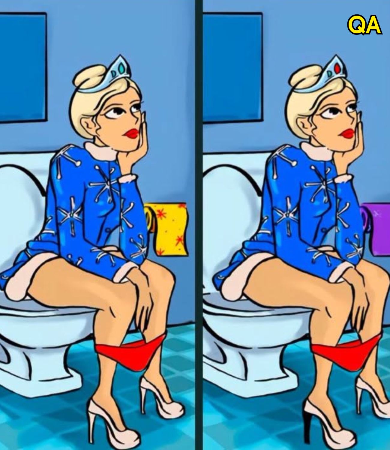HT14. Only 10/10 eyes can Spot All 4 differences.