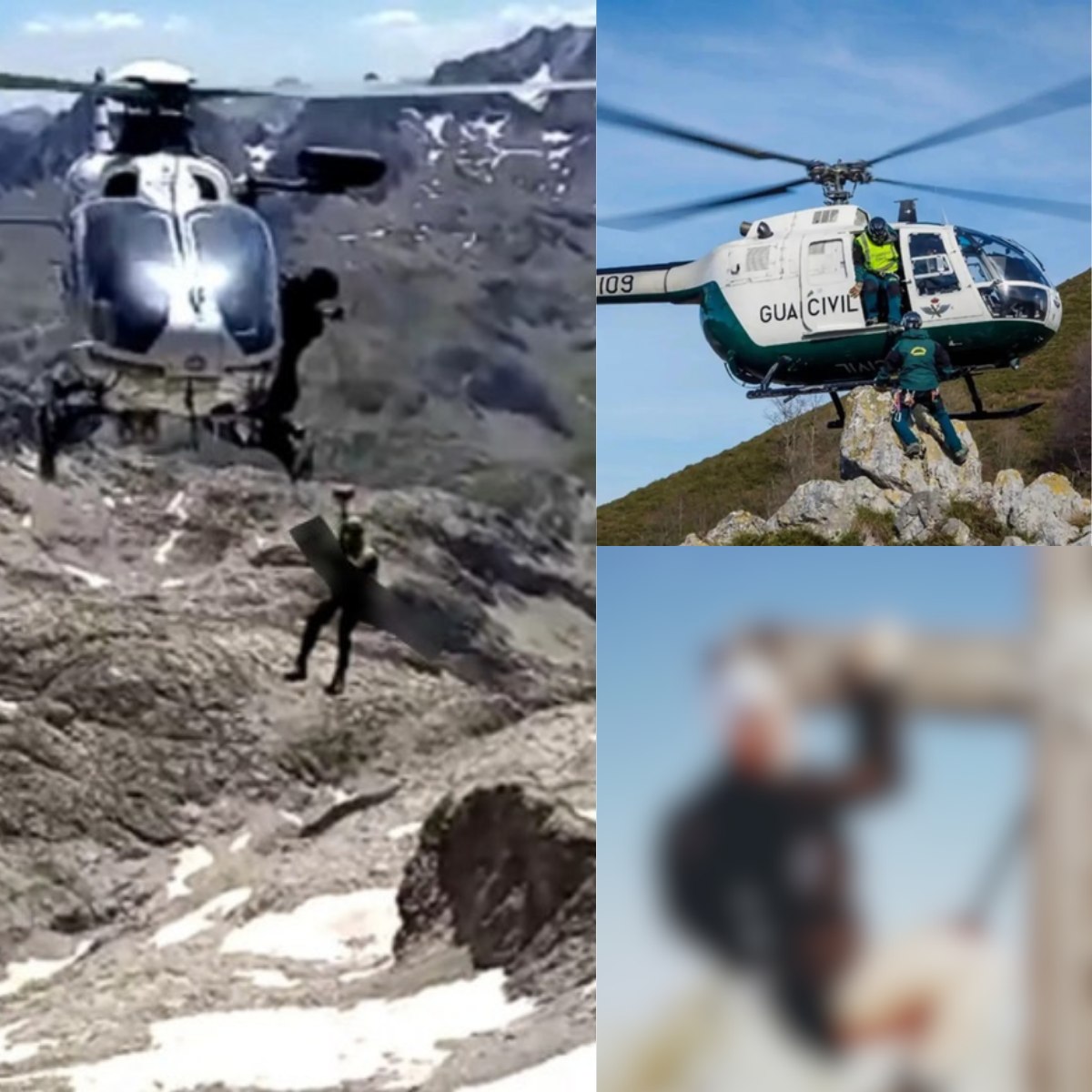 HT1. MOUNTAIN HORROR! Brit Woman Plunges 1,650ft to Her Death Before Screaming Partner on Spain Hike — Rescue Helicopter Rushed In Too Late
