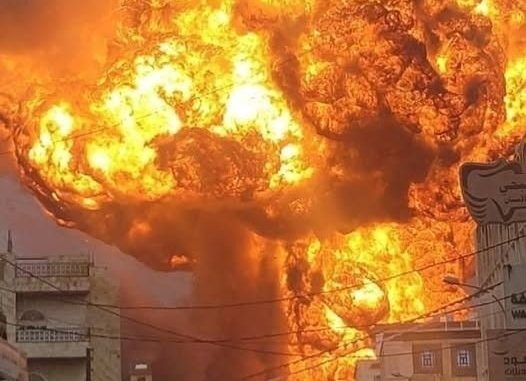 HT14. A few hours ago a big fire broke out in M…