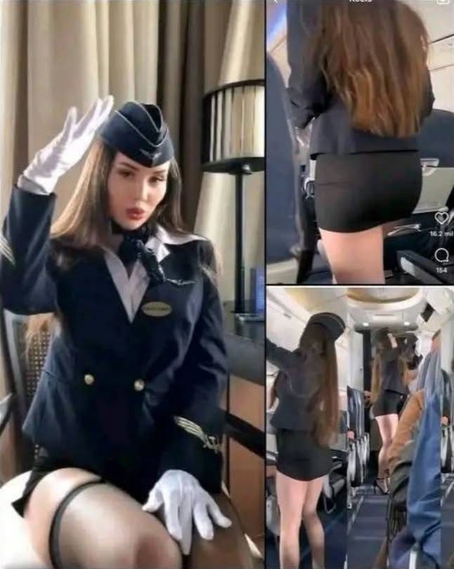 HT6. Incredible what happened at this airline: Flight attendant sparks chaos…