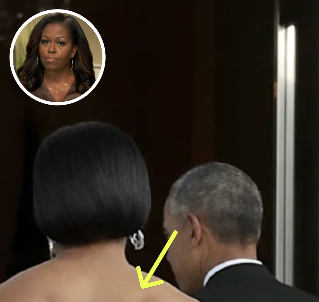 HT6. Photo Of Michelle Obama’s Back Turns Heads After People Spot This Glaring Detail