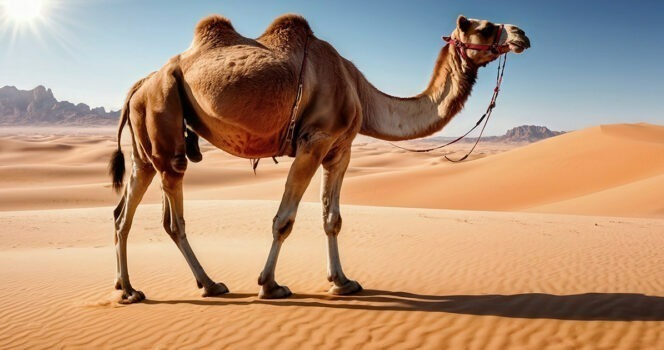HT14. Neglected camel ki!!s owner after hours tied in scorching heat