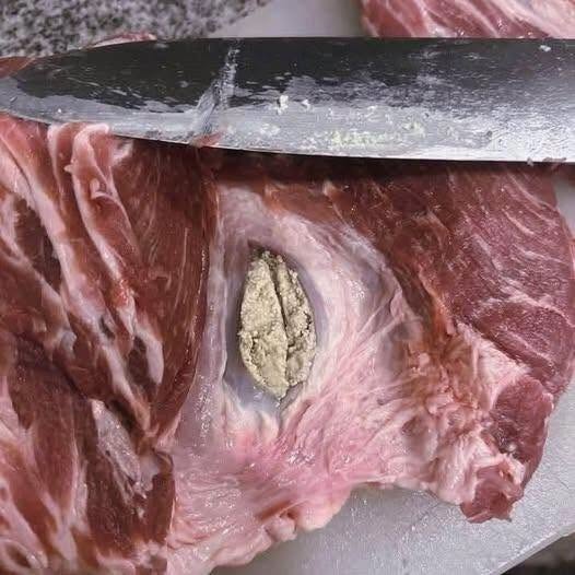 HT6. Today I bought a pork shoulder from Walmart, planning to grind it for a recipe