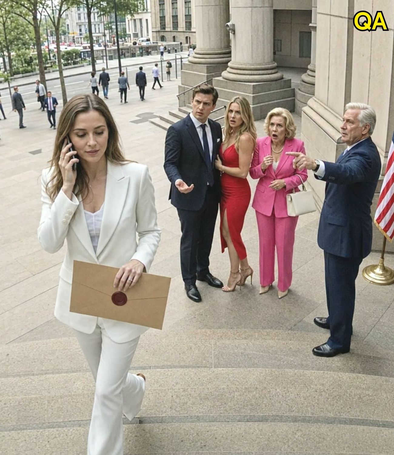 HT4. Just walked out of court finalizing my divorce and called my dad: “Fire every single employee my ex’s family put in the company…”