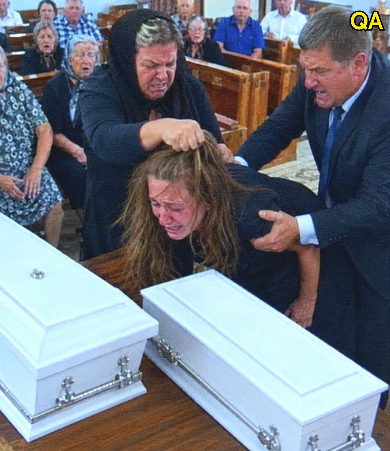 HT4. My four-year-old daughter, Emma, ​​remained motionless. Then she ran toward the pastor, shouting something that caused absolute silence.