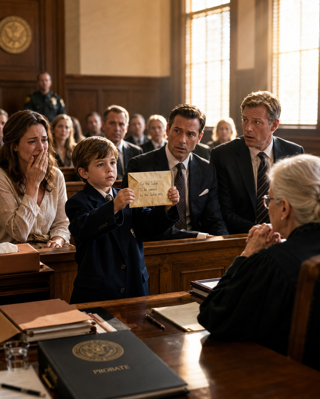 HT4. “No One Is Taking My Mother’s House.” A Six-Year-Old Boy Stood Up in Court Against His Wealthy Uncles—Then He Pulled Out the Hidden Letter His Grandmother Left Behind and Changed Everything