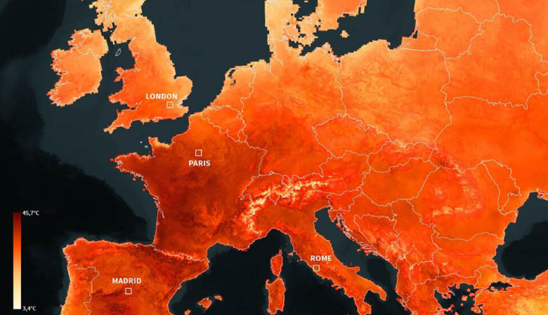 HT3. Europe continues to experience a historic heatwave.