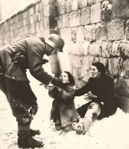 HT4. Supplicating Girl: She begs a German Soldier – Then the Inexplicable!