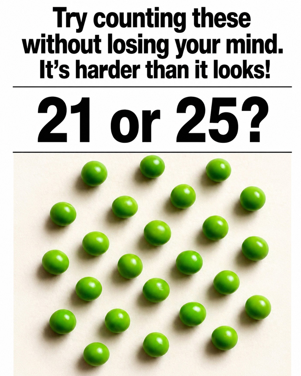 HT3. Can You Solve This Viral Green Pea Counting Puzzle Without Going Crazy?