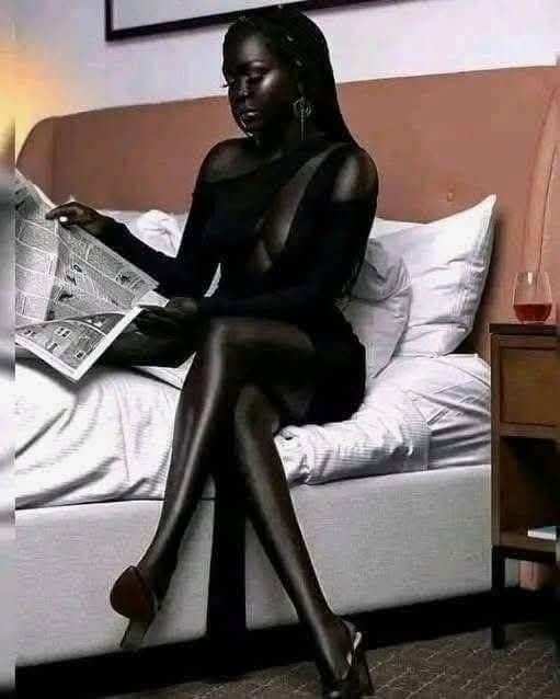 HT6. Meet the “Queen of Dark” — The Sudanese Model Redefining Beauty Standards