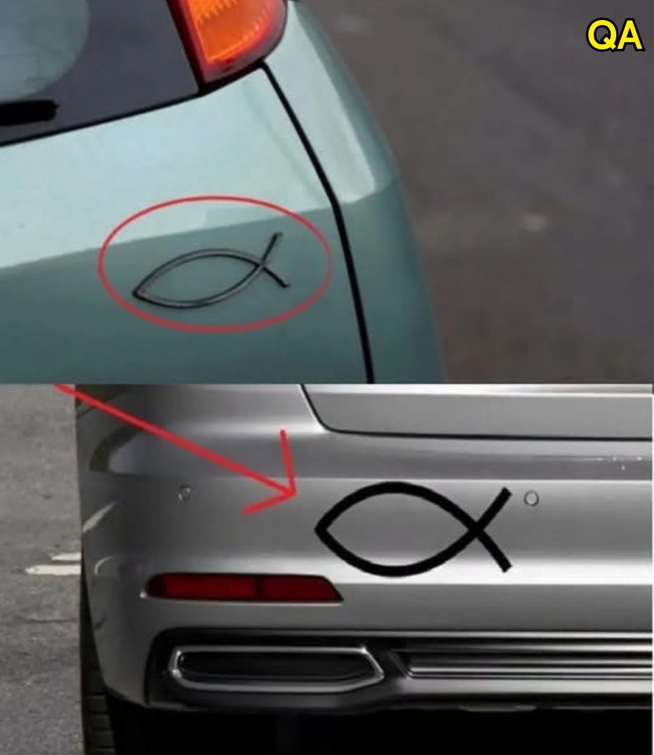 HT3. What the Small Fish Symbol on Some Cars Really Means