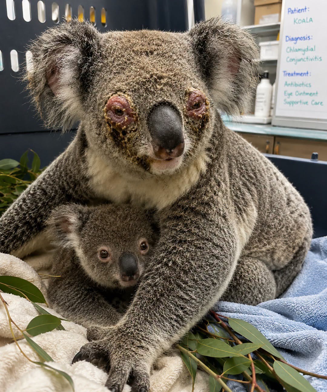 HT1. A Mother Koala’s Courage: Understanding Chlamydial Eye Disease and the Fight to Protect Australia’s Iconic Wildlife