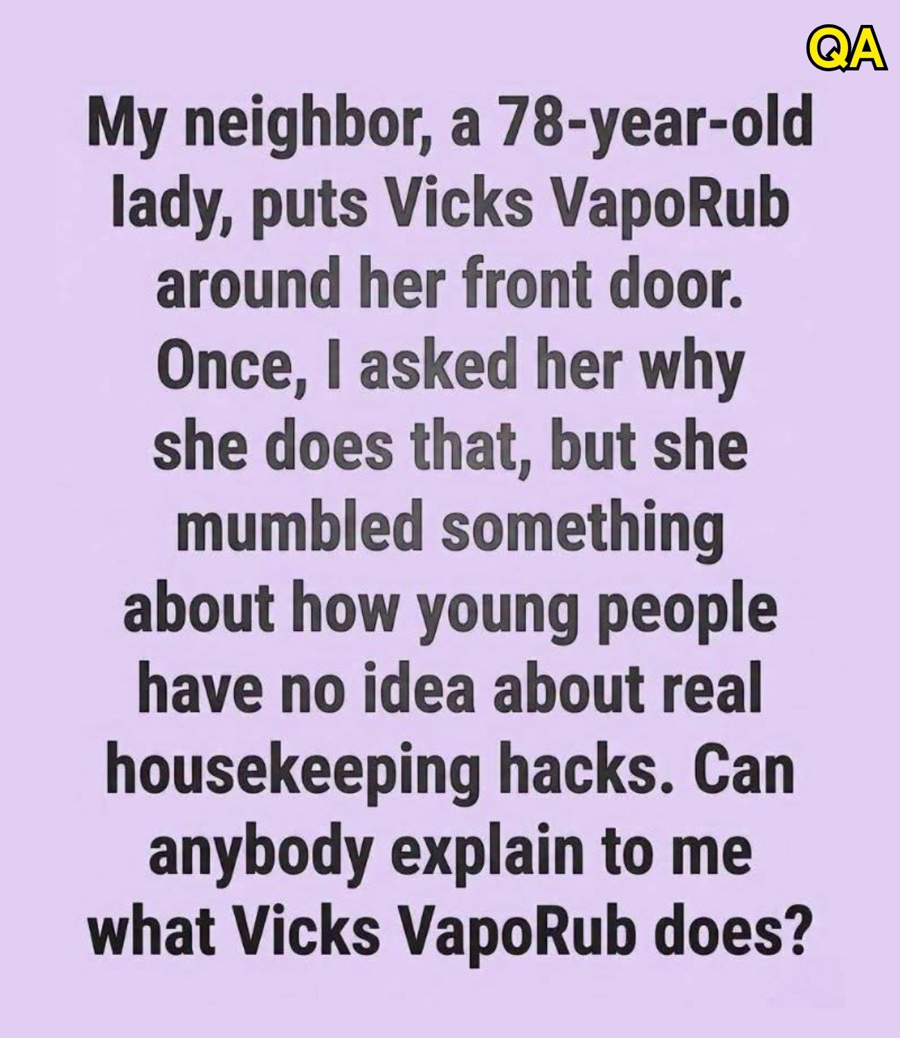 HT4. Homeowners Swear Vicks VapoRub Helps Repel Spiders Naturally and Reduce Unwanted Indoor Visitors Daily Today
