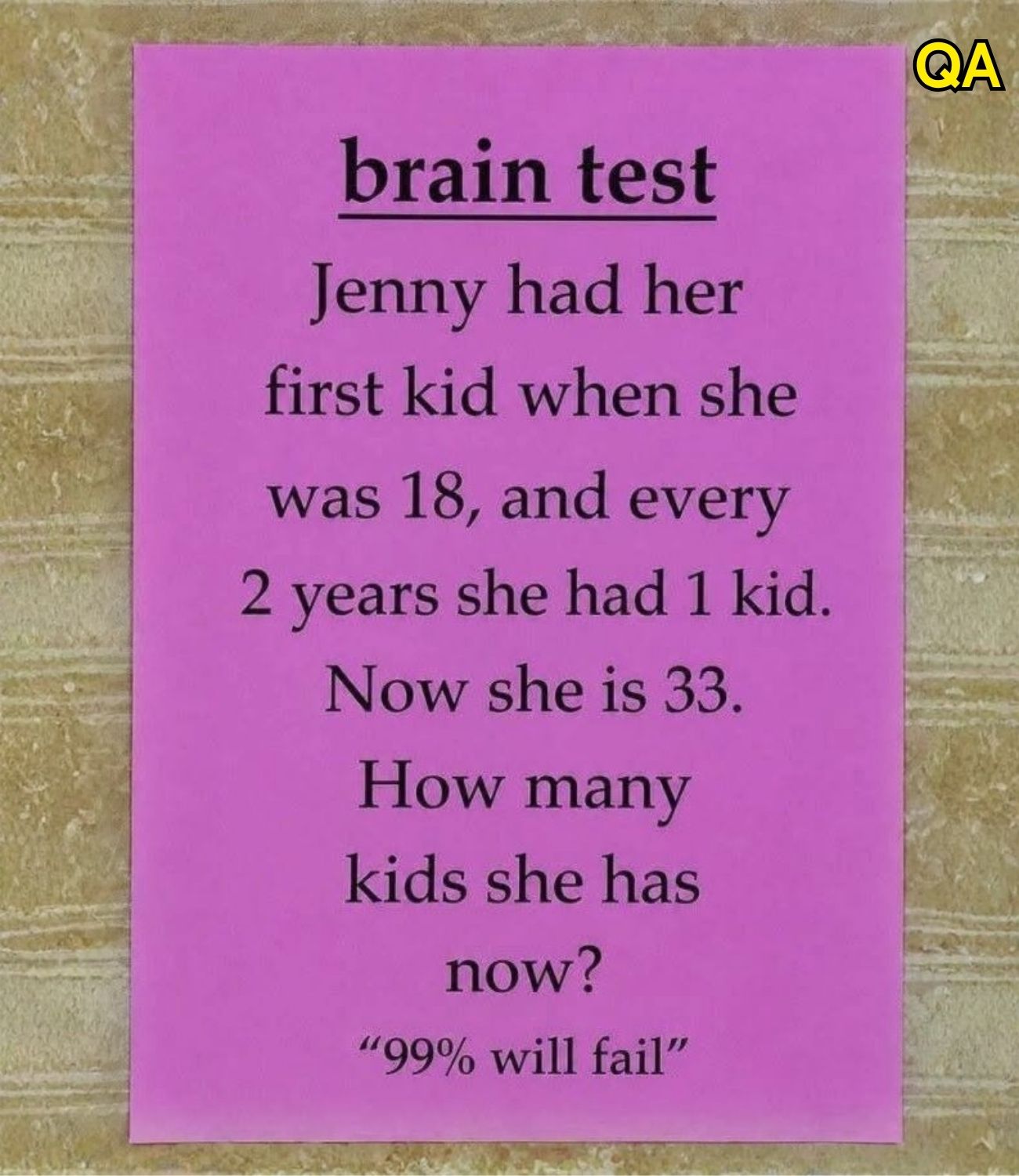 HT14. How many kids does she have now?