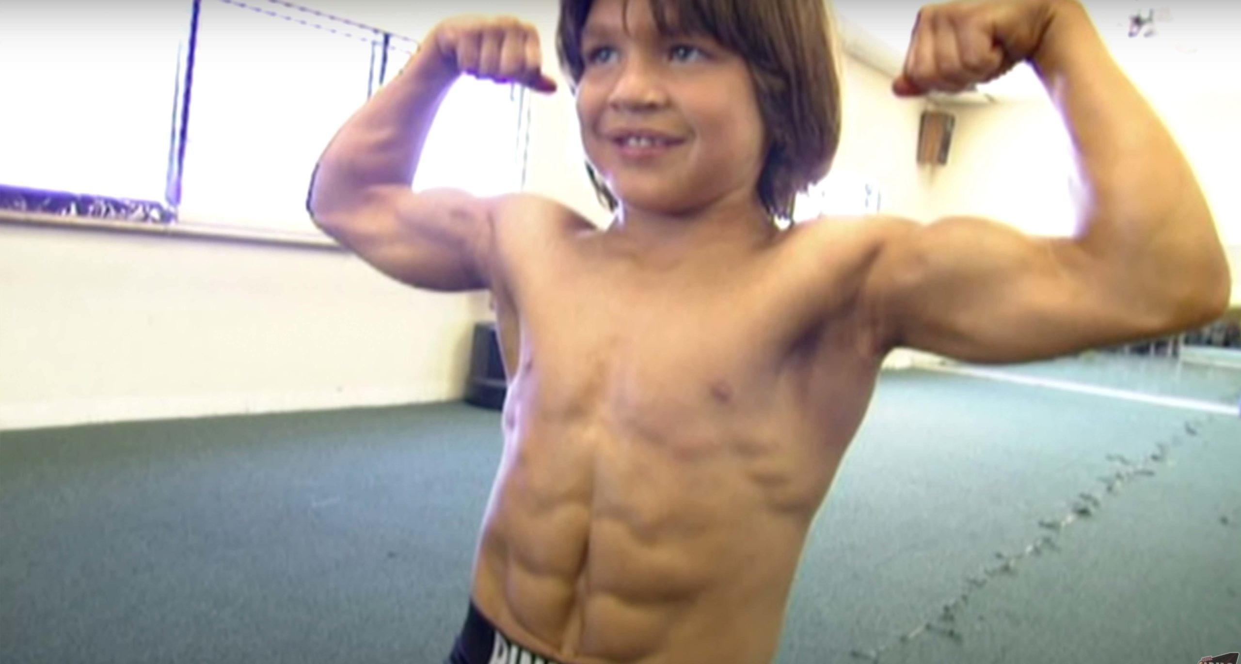 ST2. “Little Hercules” is 29 and now works as a stunt-man