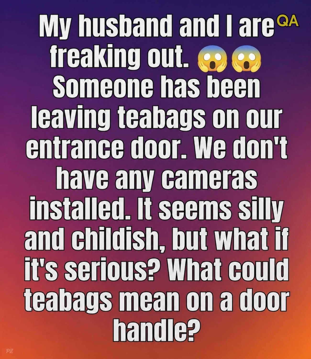 HT4. The Mystery of the Doorstep Tea Bag: A Gentle, Curious Look at This Quirky Neighborhood Phenomenon