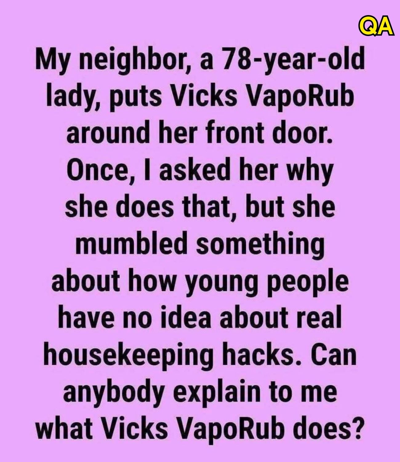 HT3. The Vicks VapoRub Hack That Is Making Spiders Flee Your Home in Terror