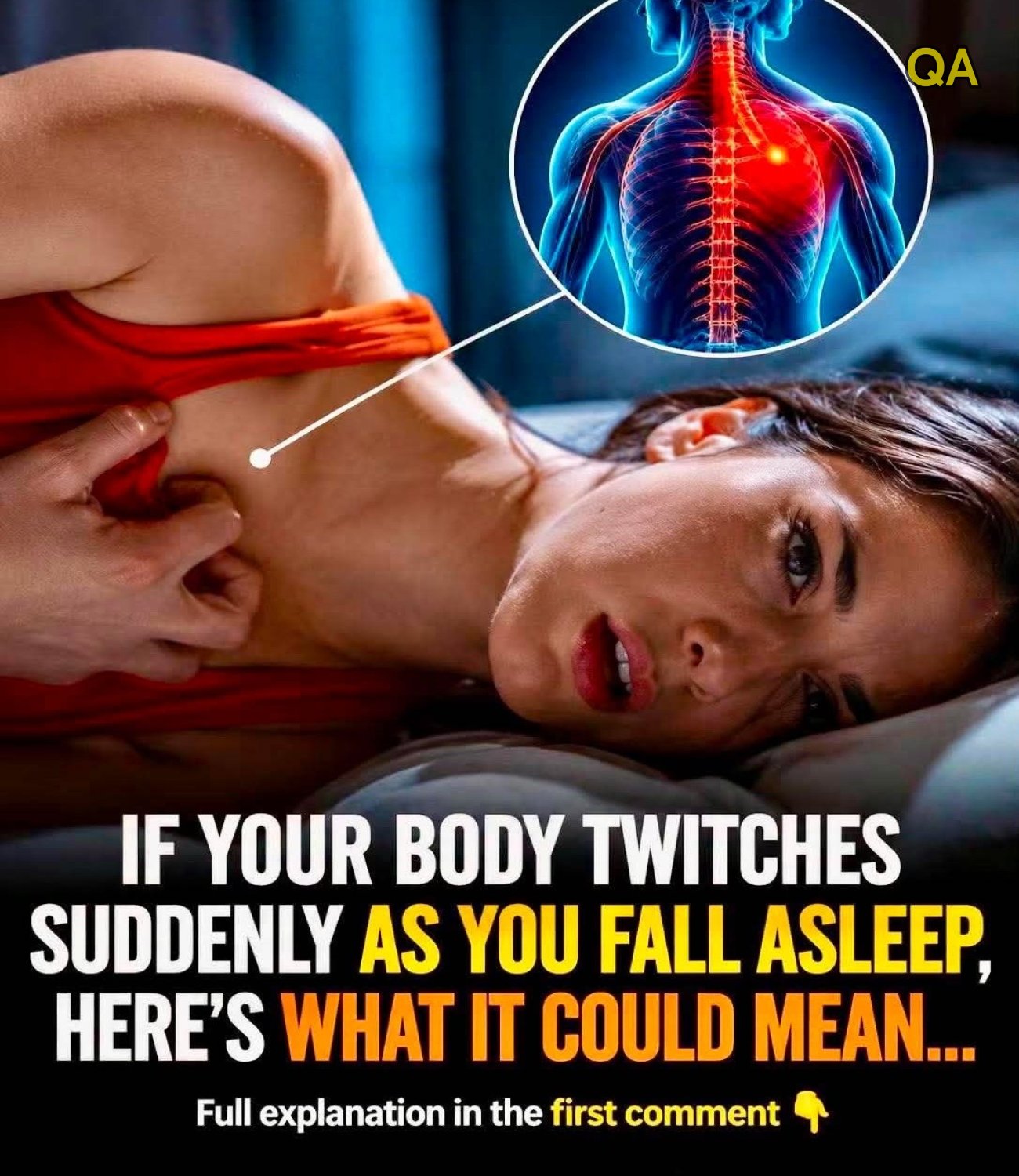 HT1. What it means when your body jerks as you fall asleep