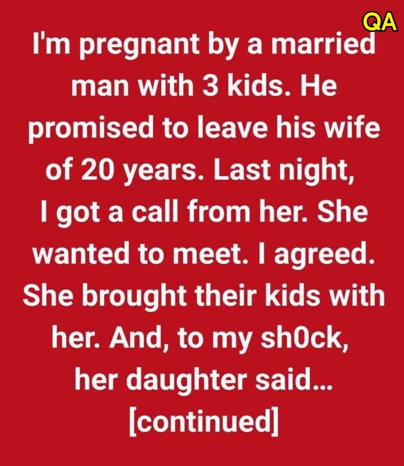HT2. I Destroyed a Marriage and Ended Up Pregnant—But I Never Expected What His Wife Would Ask